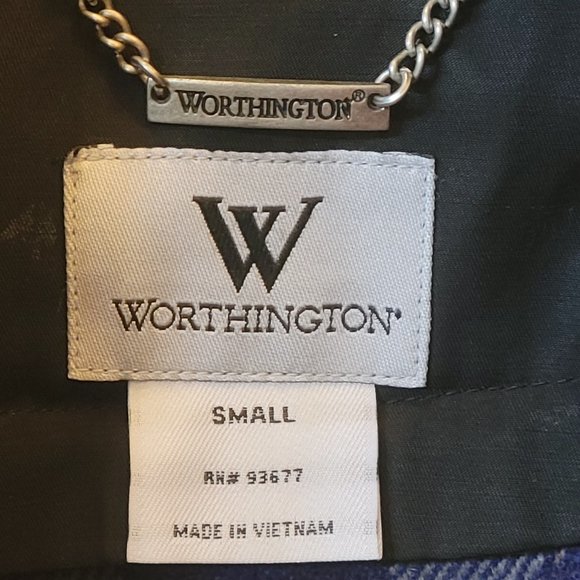 Worthington Black Trench Coat - Picture 11 of 14
